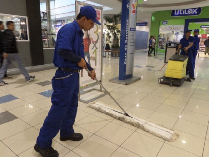 Limpieza centros comerciales